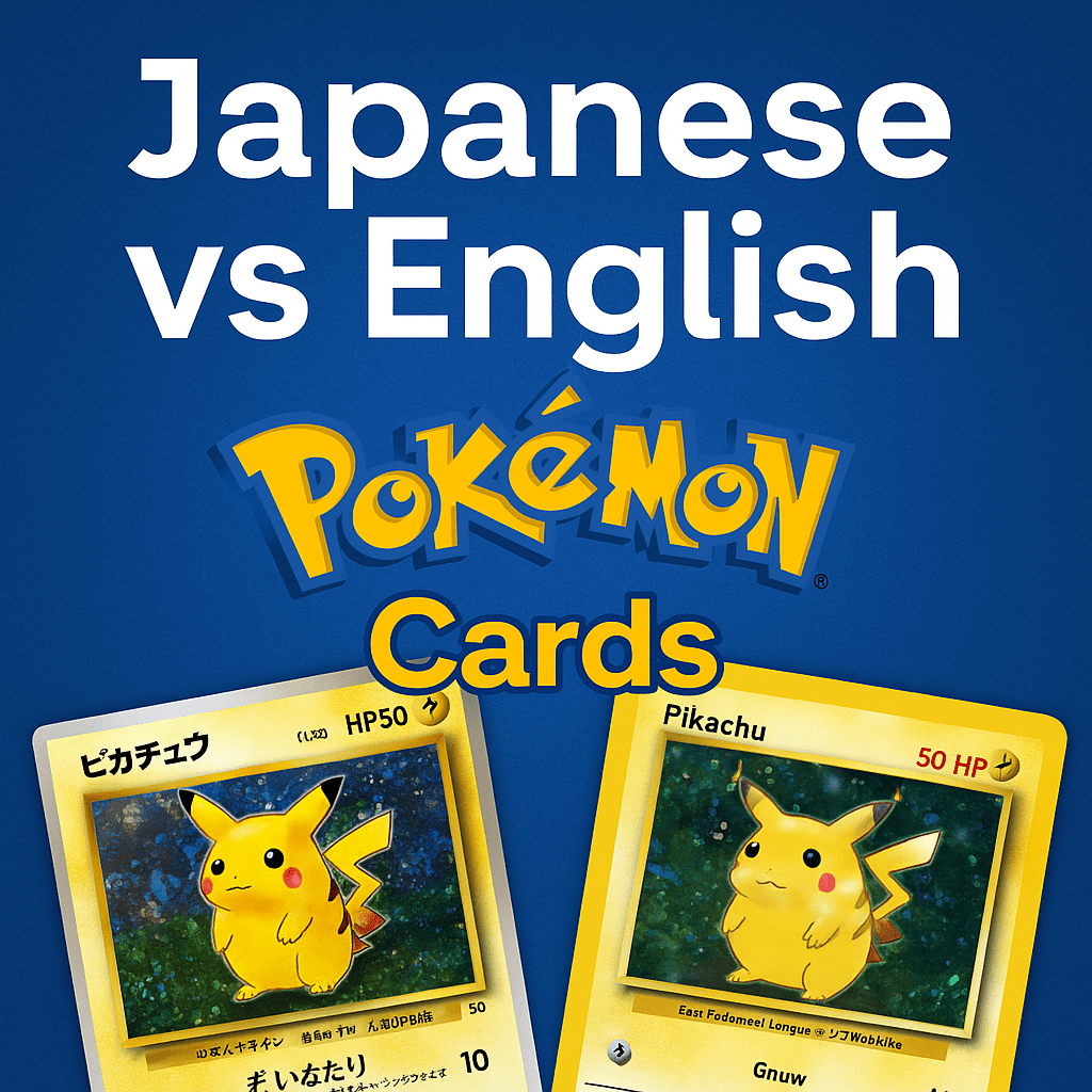 Japanese vs English Pokémon Cards: Trade Value, Rarity, and Collector Insights