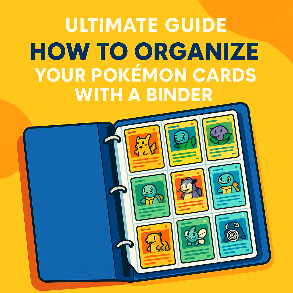 Ultimate Guide: How to Organize Your Pokémon Cards with a Binder?