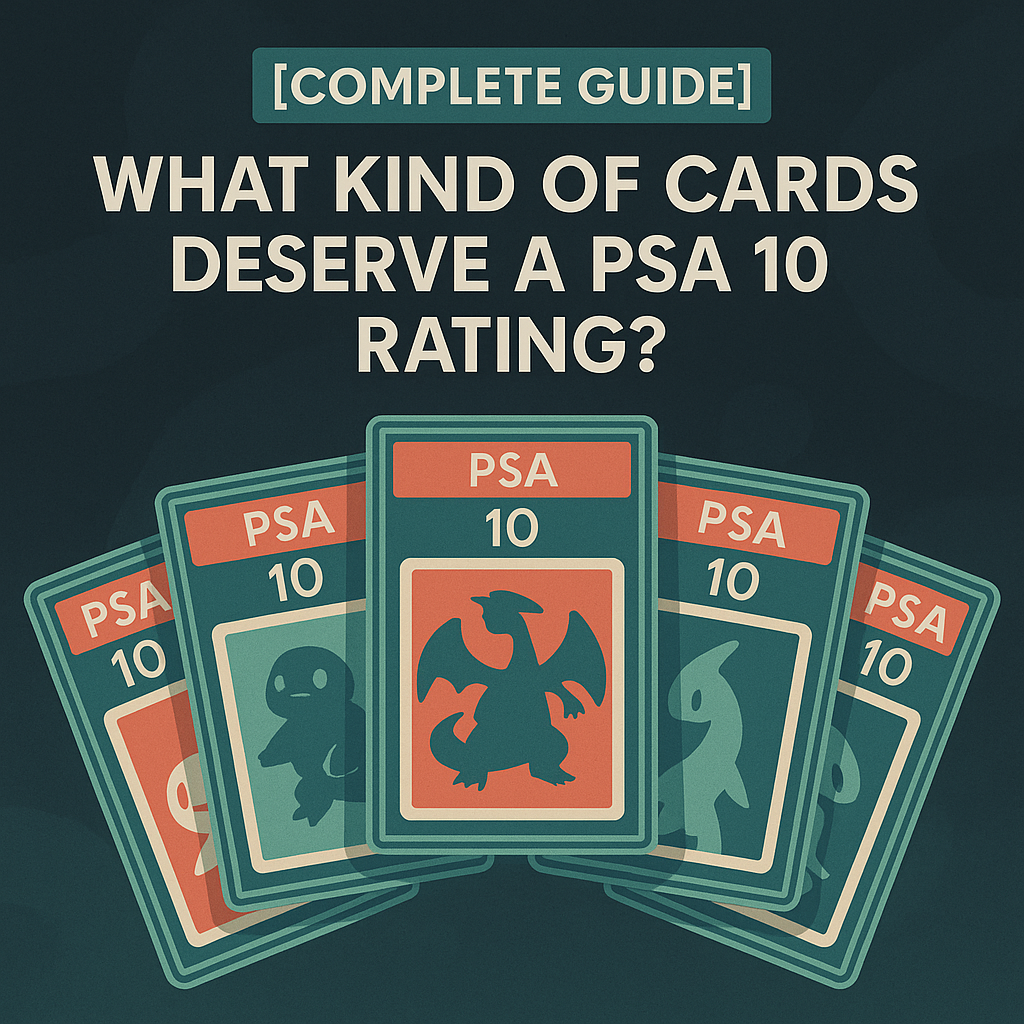 [Complete Guide] What Kind of Cards Deserve a PSA 10 Rating?