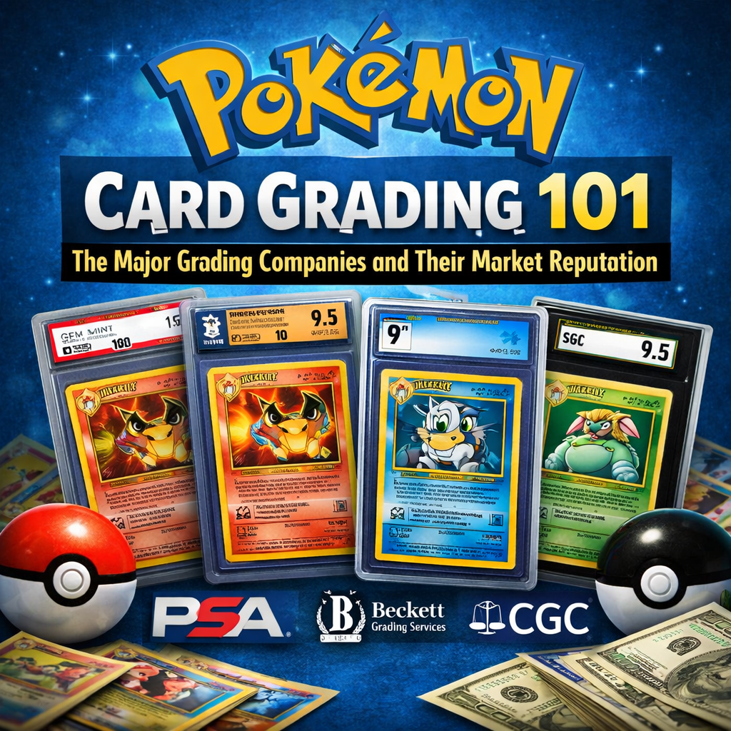 Pokémon Card Grading 101: The Major Grading Companies and Their Market Reputation