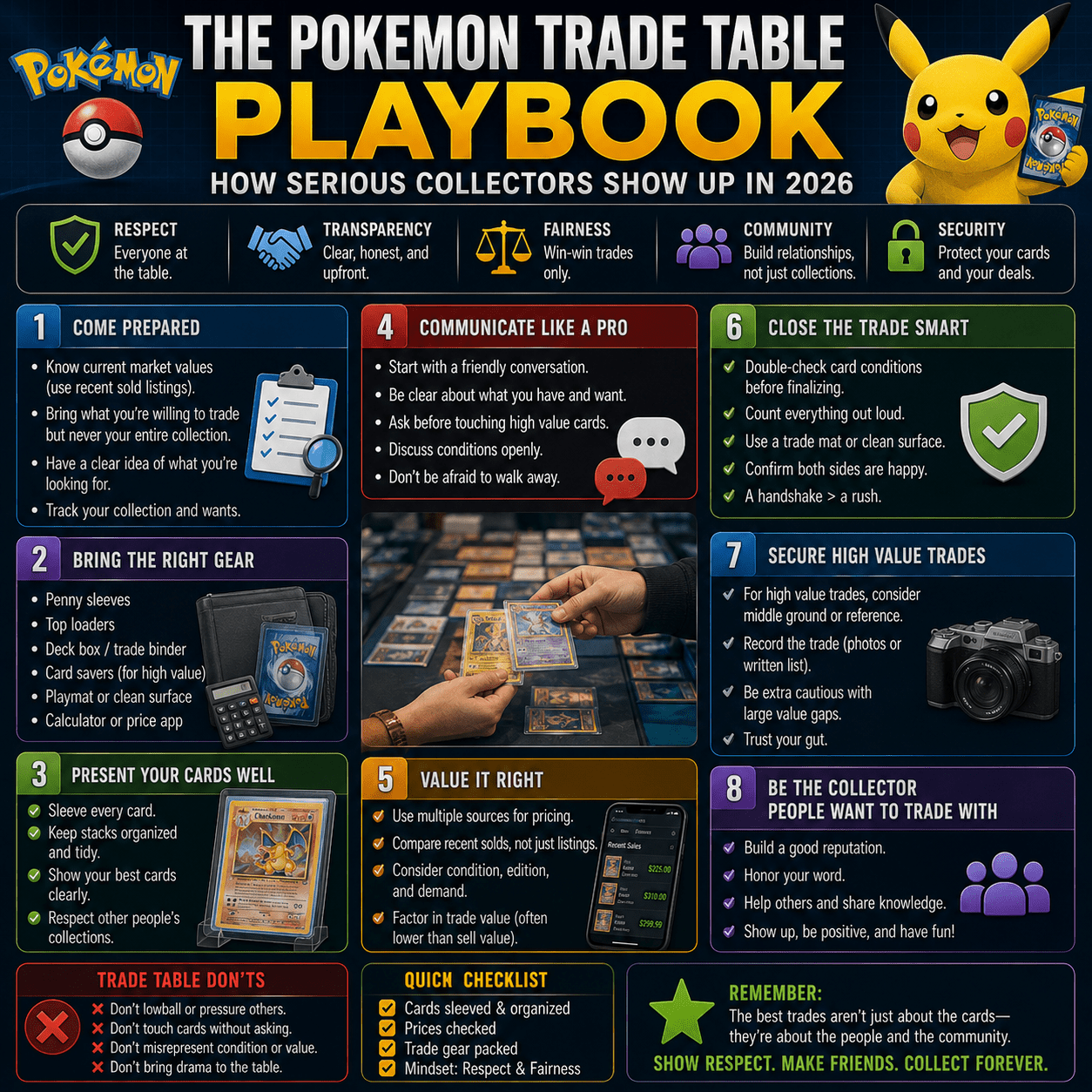 The Pokemon Trade Table Playbook: How Serious Collectors Show Up in 2026