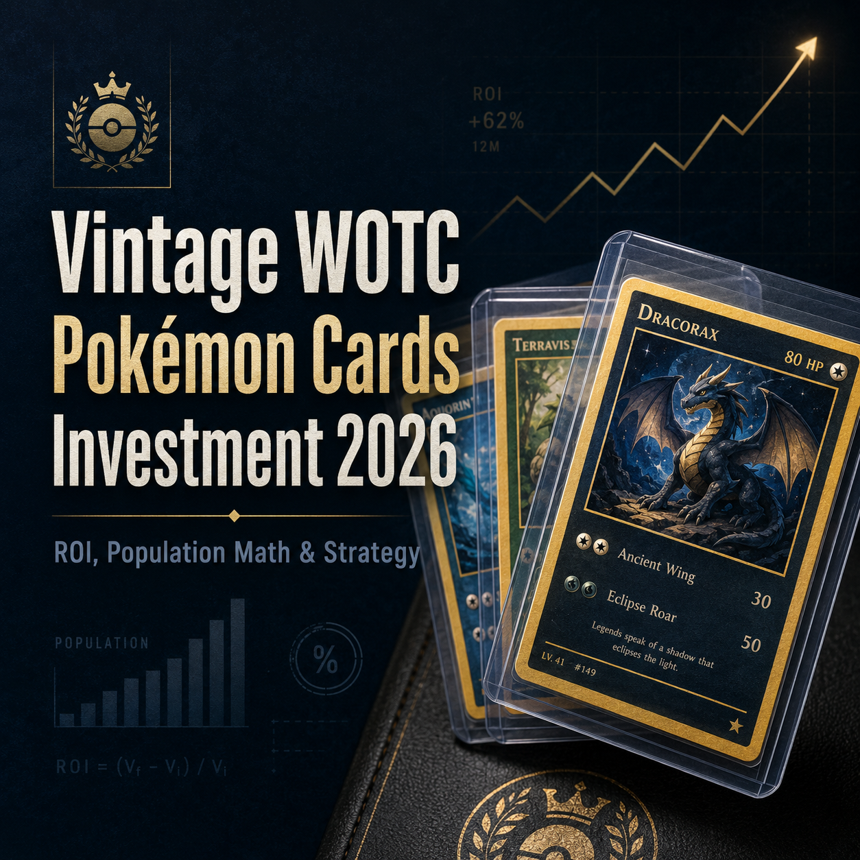 Vintage WOTC Pokemon Cards Investment 2026: ROI, Population Math & Strategy