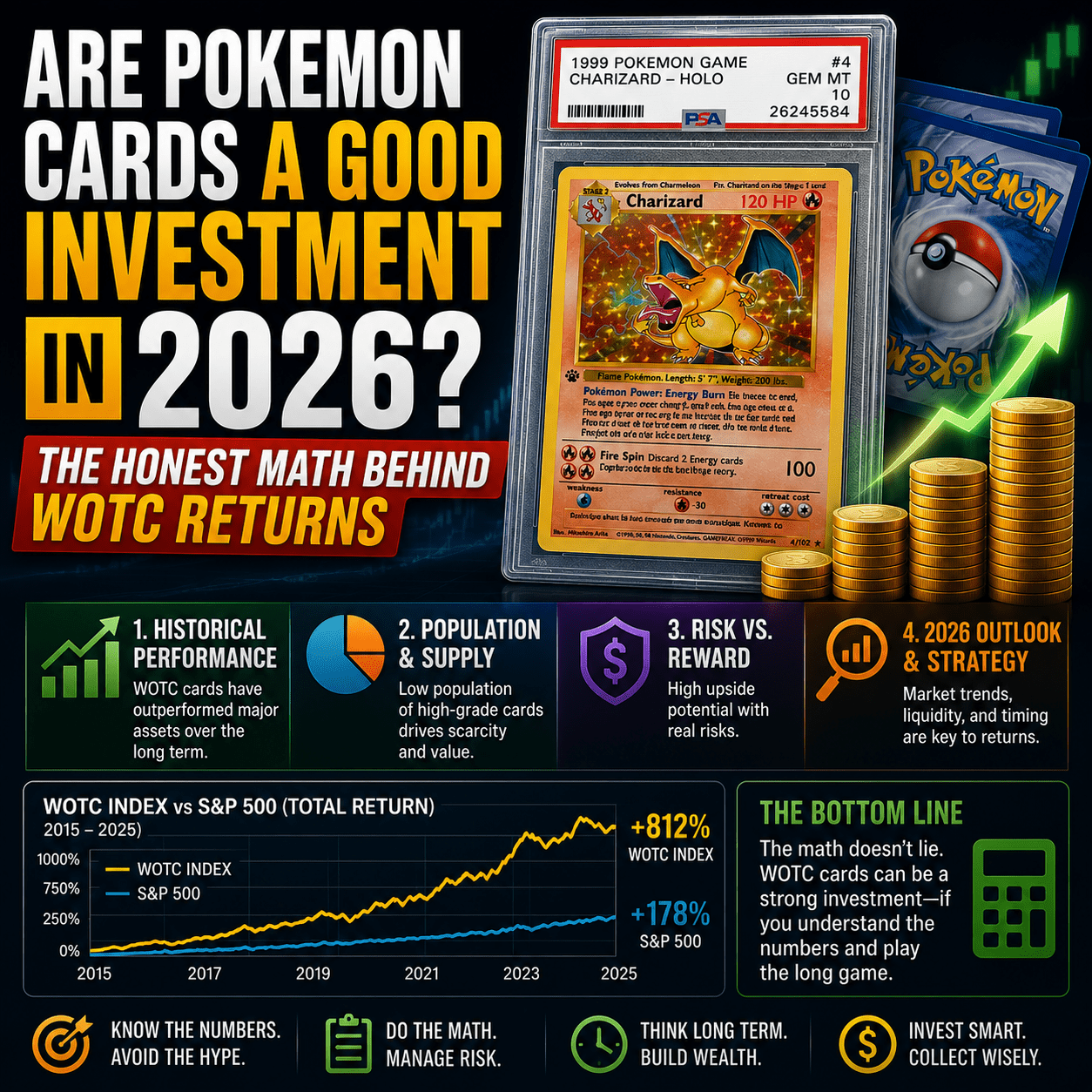 Are Pokemon Cards a Good Investment in 2026? The Honest Math Behind WOTC Returns