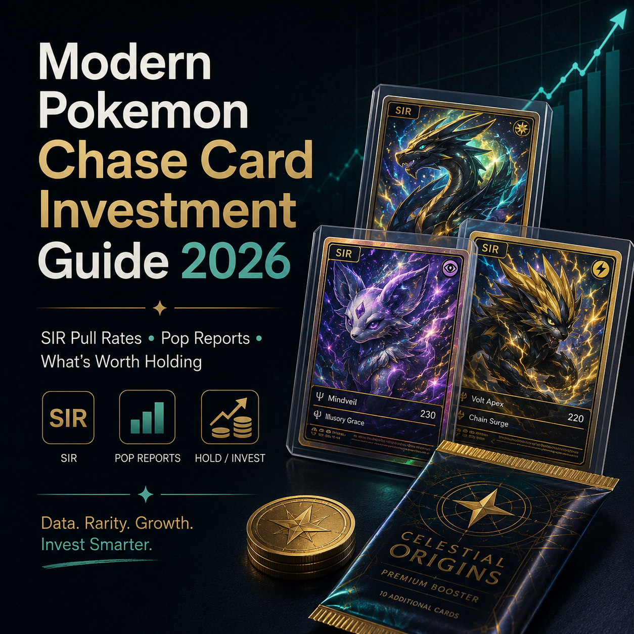 Modern Pokemon Chase Card Investment Guide 2026: SIR Pull Rates, Pop Reports & What's Worth Holding