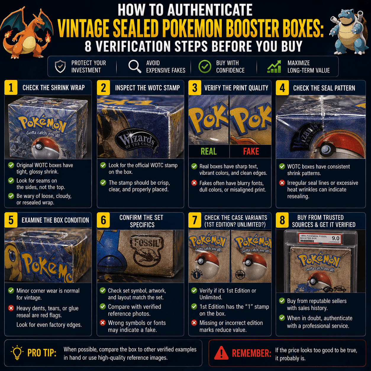 How to Authenticate Vintage Sealed Pokemon Booster Boxes: 8 Verification Steps Before You Buy