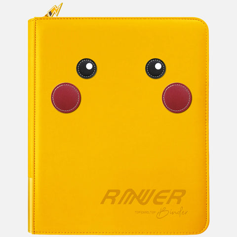 Pikachu Face Toploader Binder