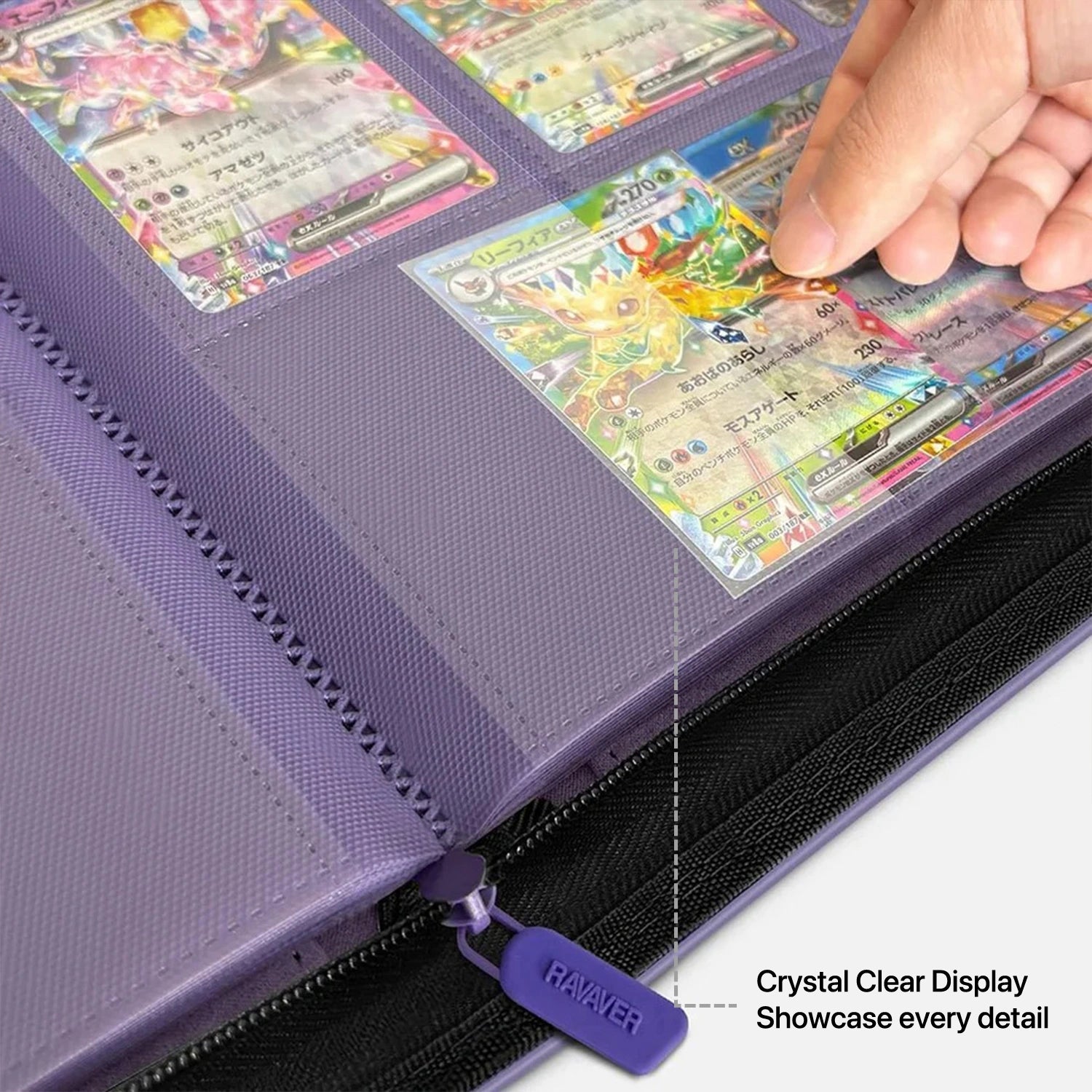 Gengar Pokemon Card Binder for Collectors | 360 Cards | Ravaver Gengar Pokemon Card Binder for Collectors | 360 Cards | Ravaver