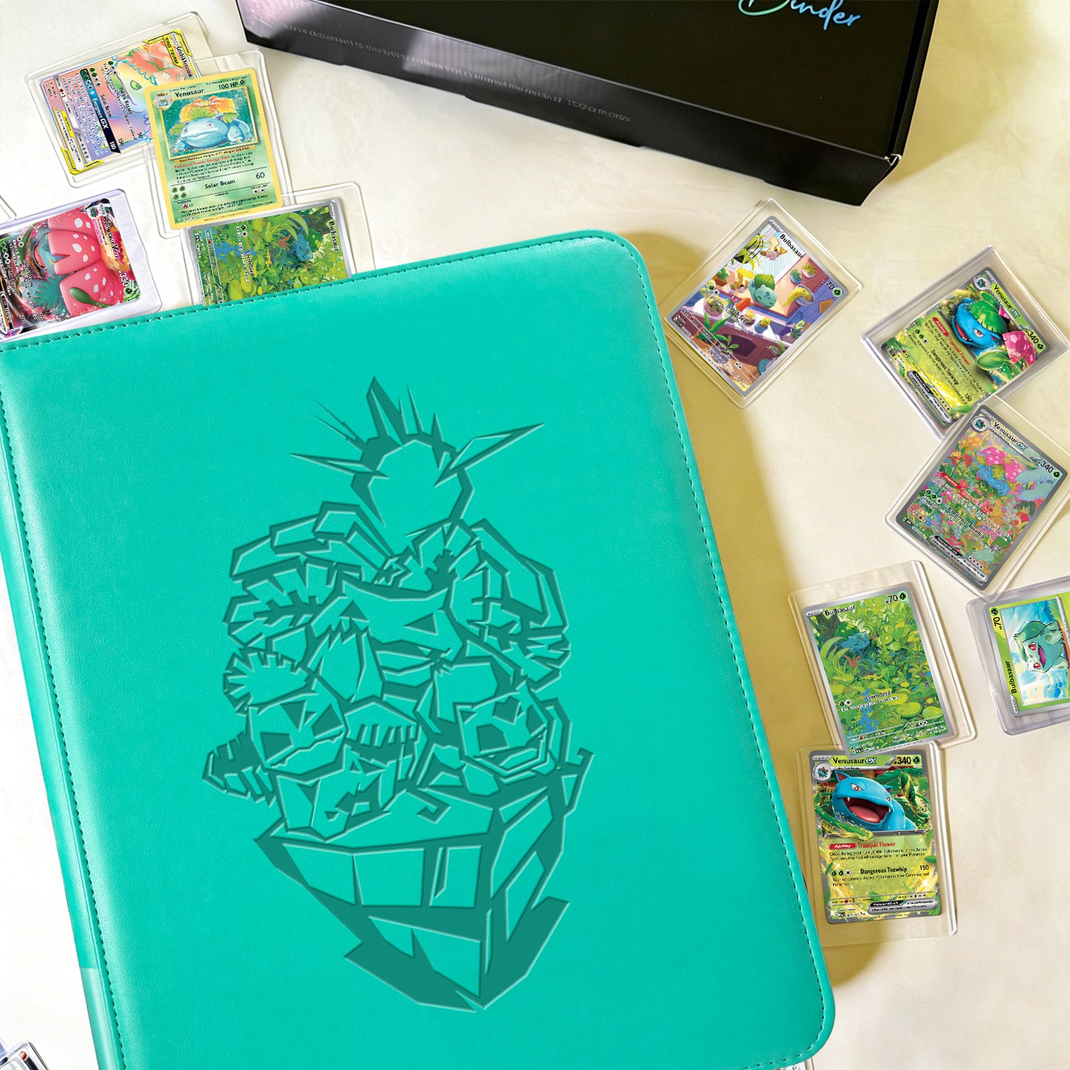Bulbasaur Evolution Pokemon Toploader Binder for Collectors