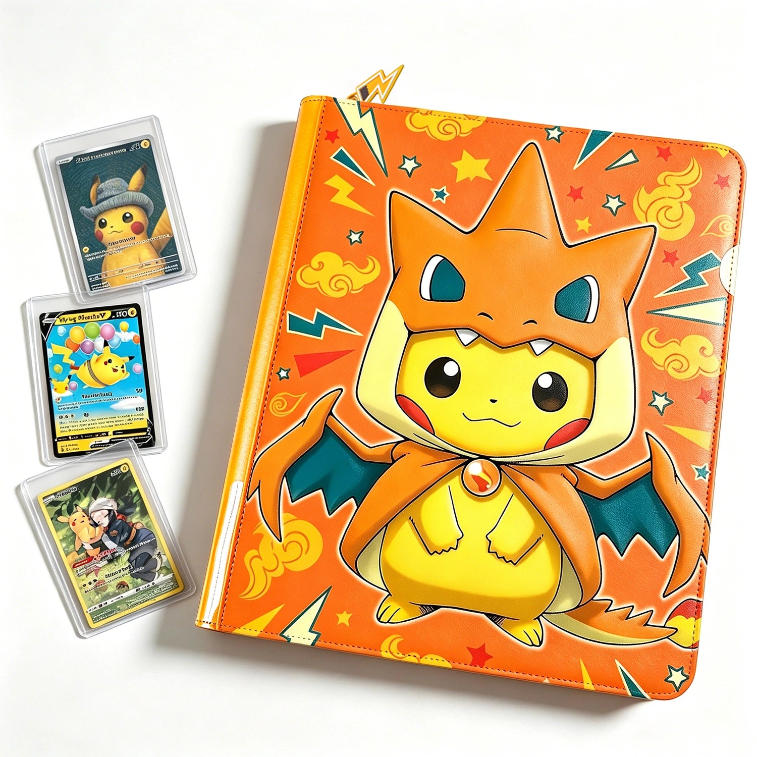 pokemon tcg card sleeves custom Custom Pokemon Toploader Binder | Print Your Design