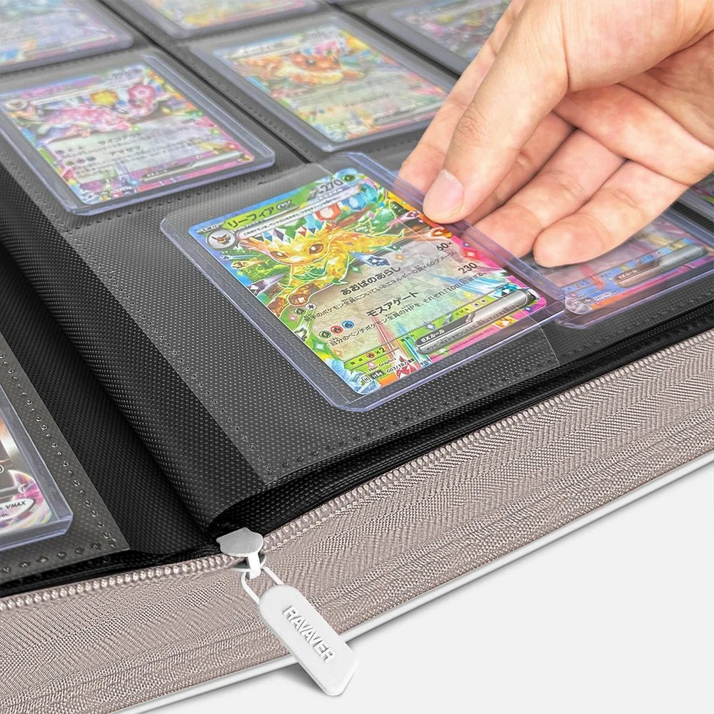 Charizard Gold Foil Toploader Binder