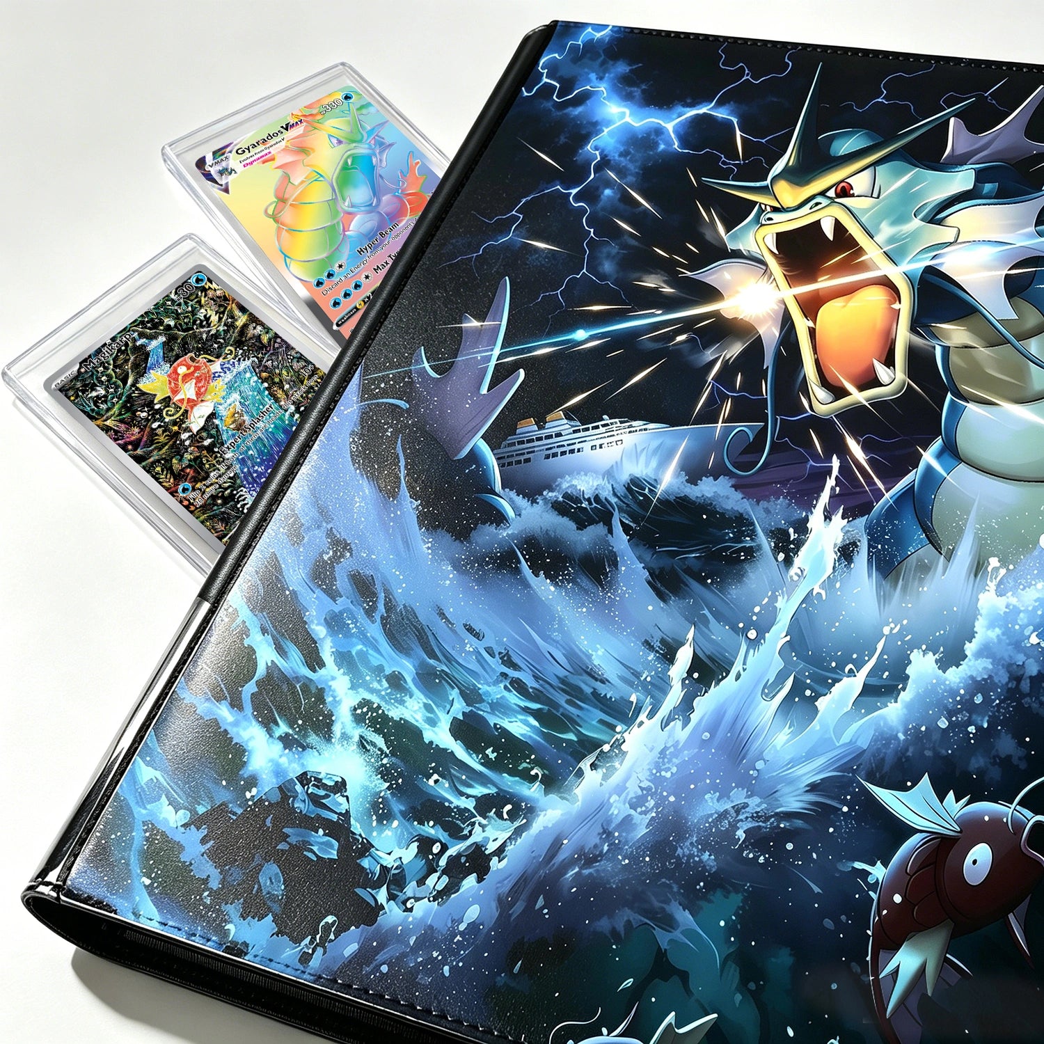 graded card meaning Custom Pokemon Toploader Binder | Print Your Design