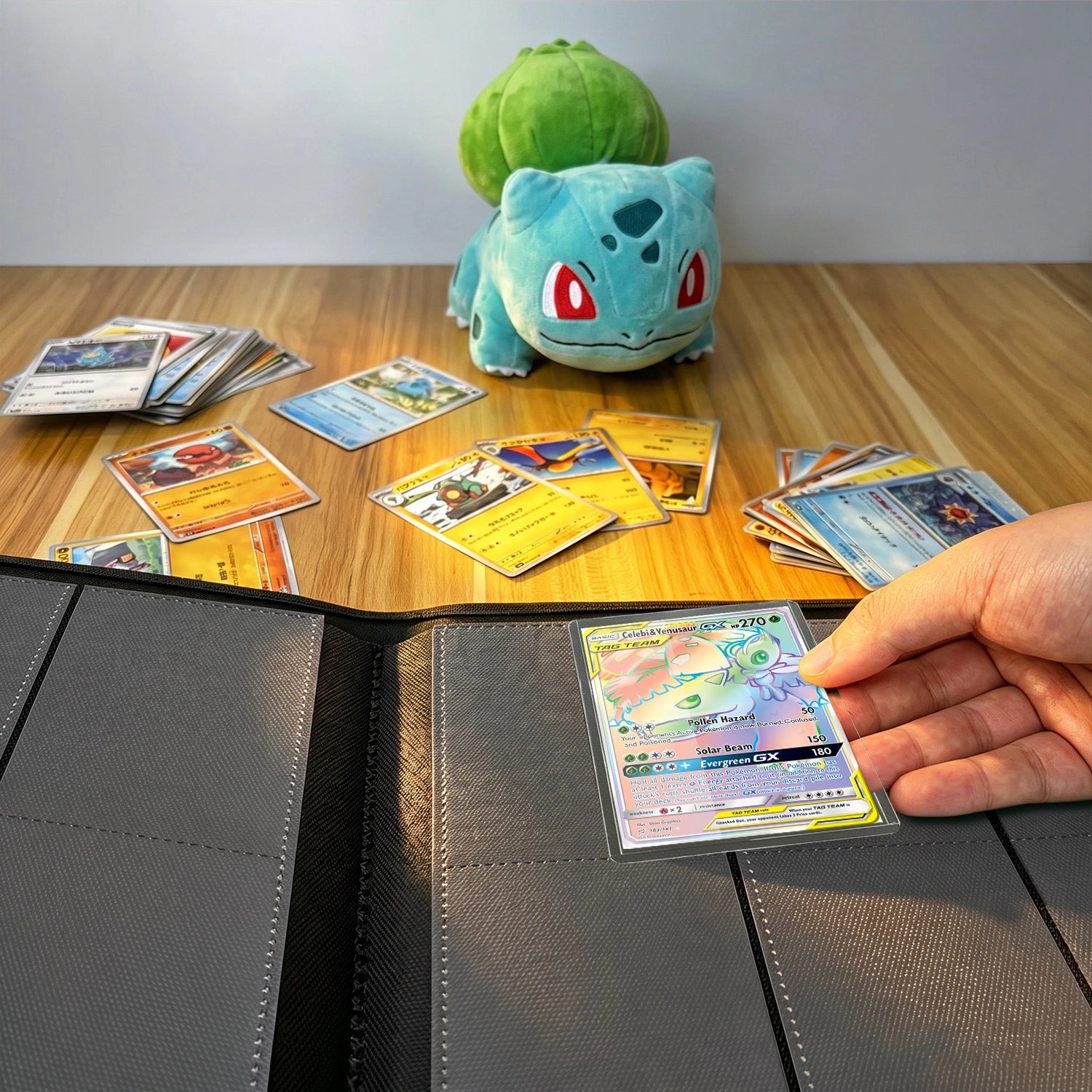 Bulbasaur Evolution Pokemon Toploader Binder for Collectors