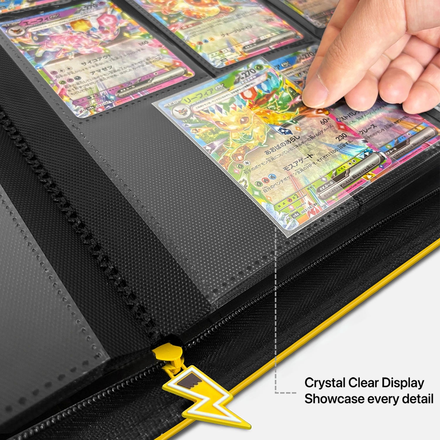 Pikachu Pokemon Card Binder for Collectors | 360 Cards