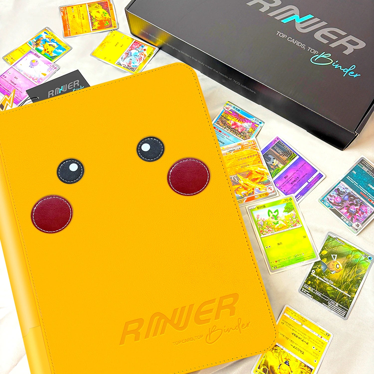 Pikachu Pokemon Card Binder for Collectors | 360 Cards | Ravaver Pikachu Pokemon Card Binder for Collectors | 360 Cards | Ravaver