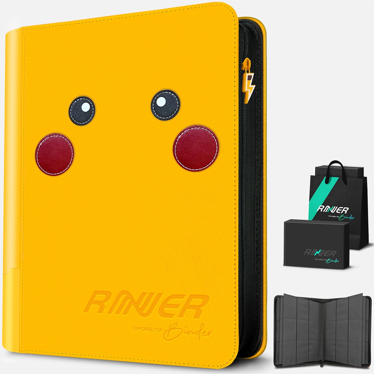 cute binder for pokemon cards Pikachu Pokemon Card Binder for Collectors | 360 Cards