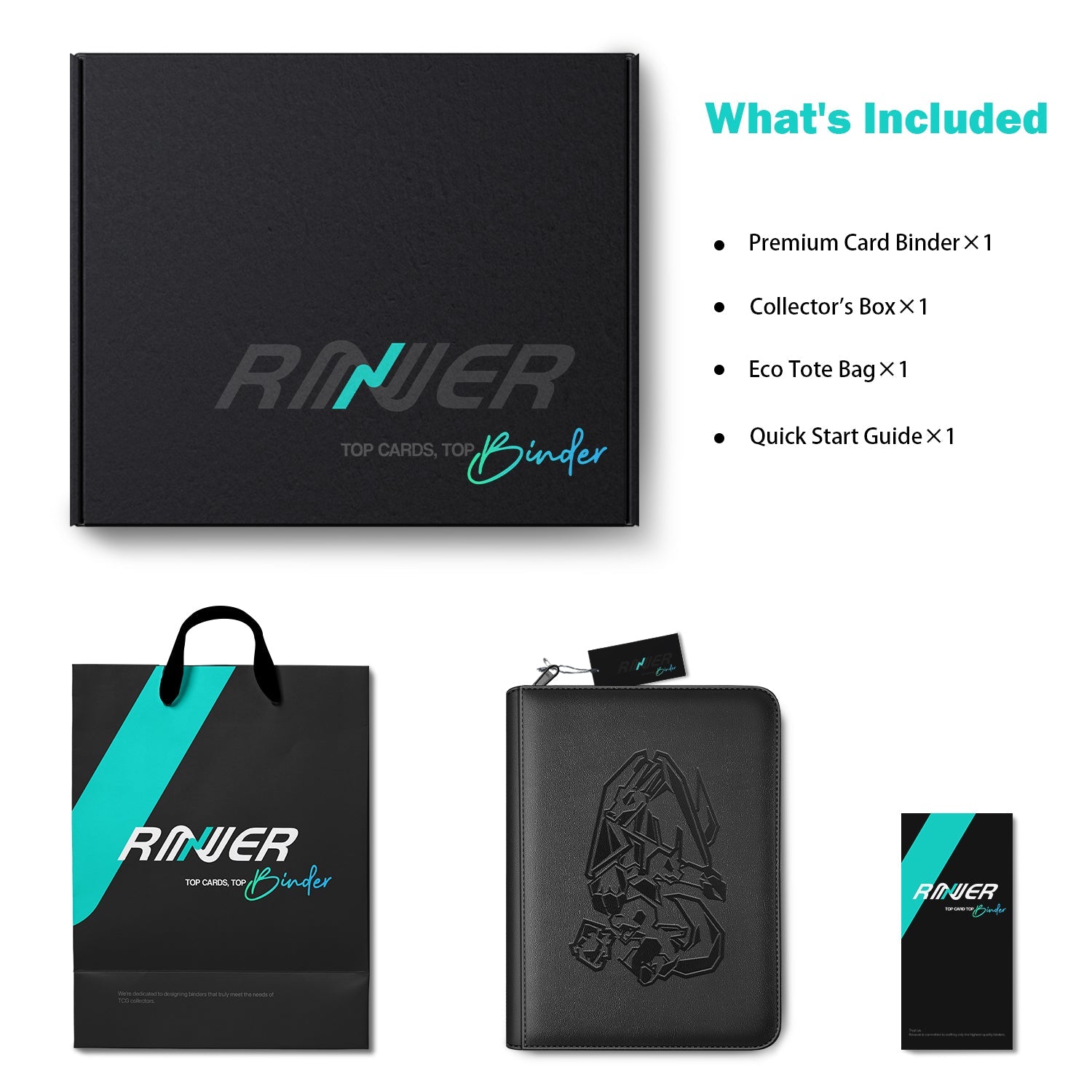 Ravaver Premium Zip Binder - RAVAVER