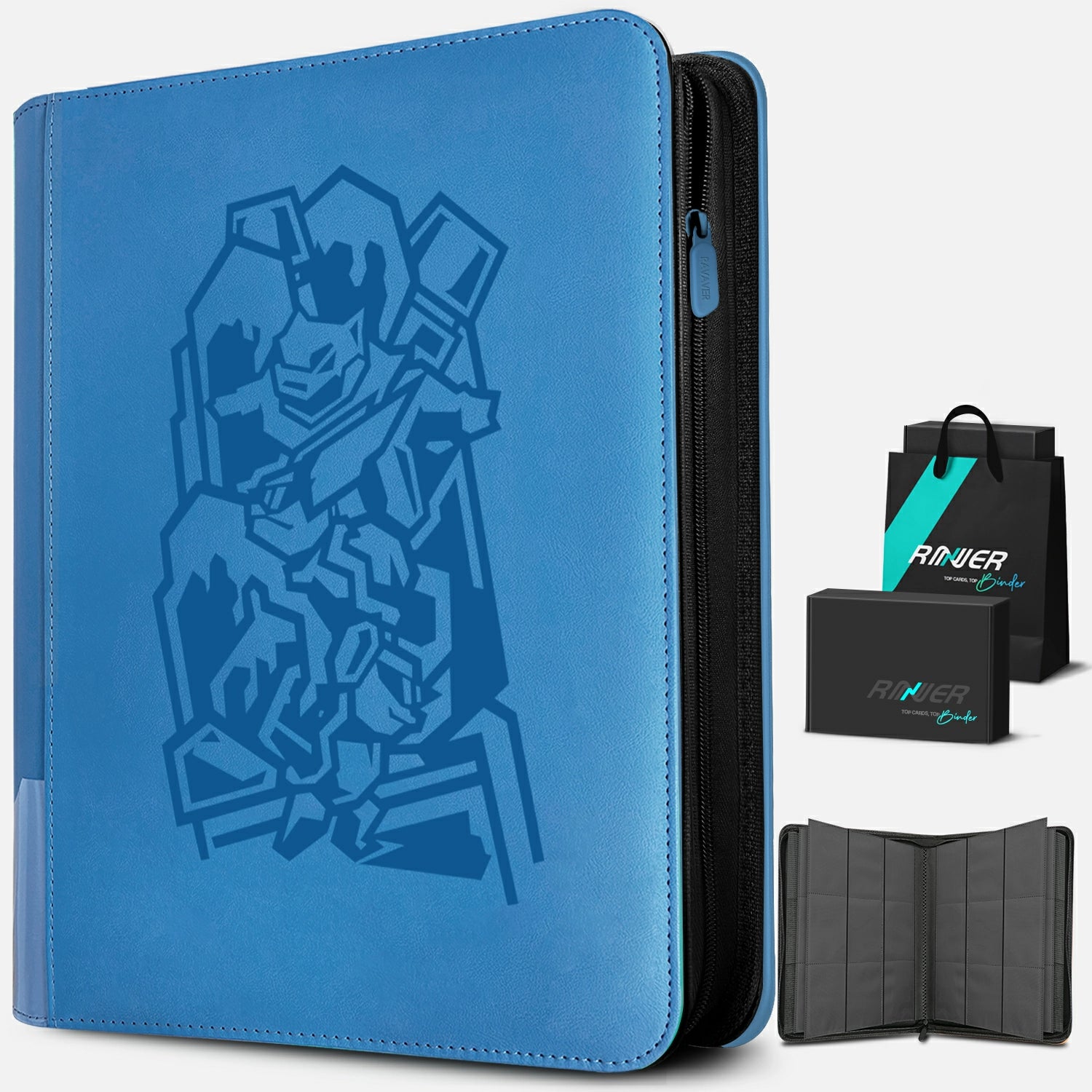 Blastoise Pokemon Toploader Binder for Collectors | Ravaver Blastoise Pokemon Toploader Binder for Collectors | Ravaver