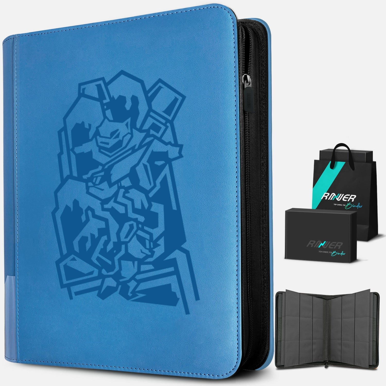 Blastoise Pokemon Card Binder for Collectors | 360 Cards | Ravaver Blastoise Pokemon Card Binder for Collectors | 360 Cards | Ravaver